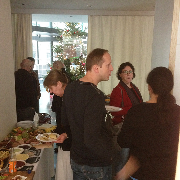Heimkino Eröffnung Leipzig Essen Buffet